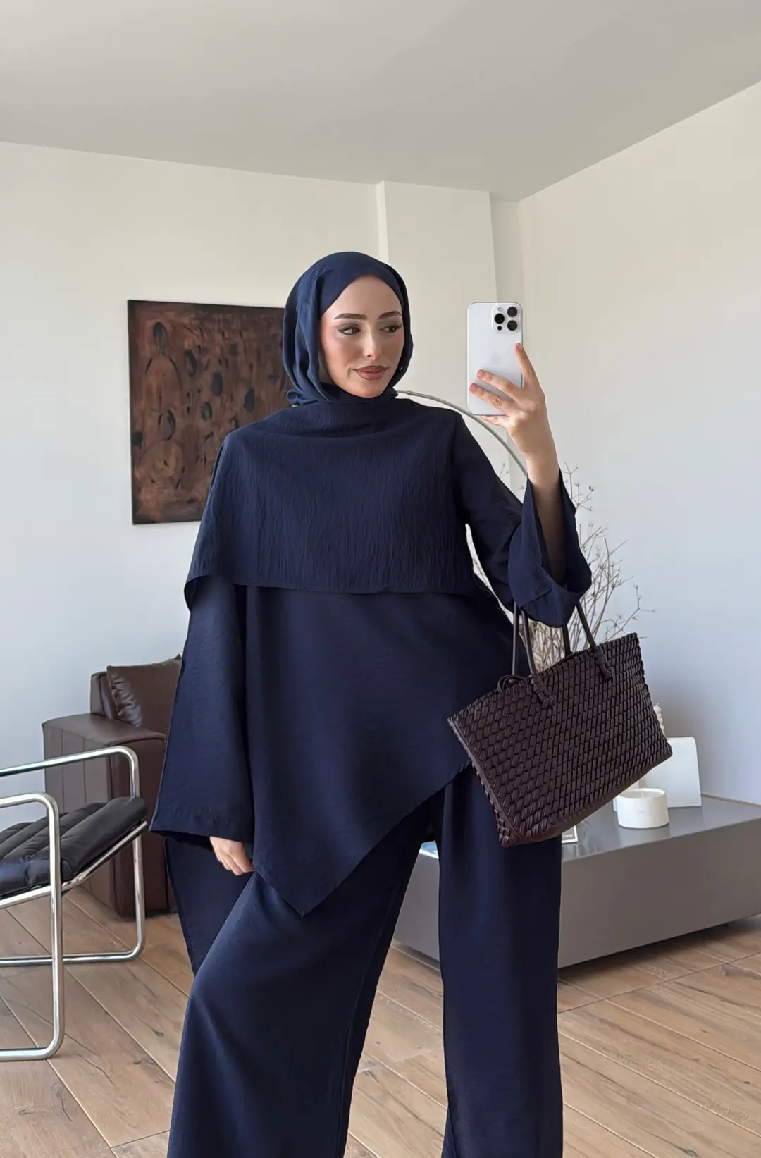 Atkılı Takım Lacivert - Görsel 4