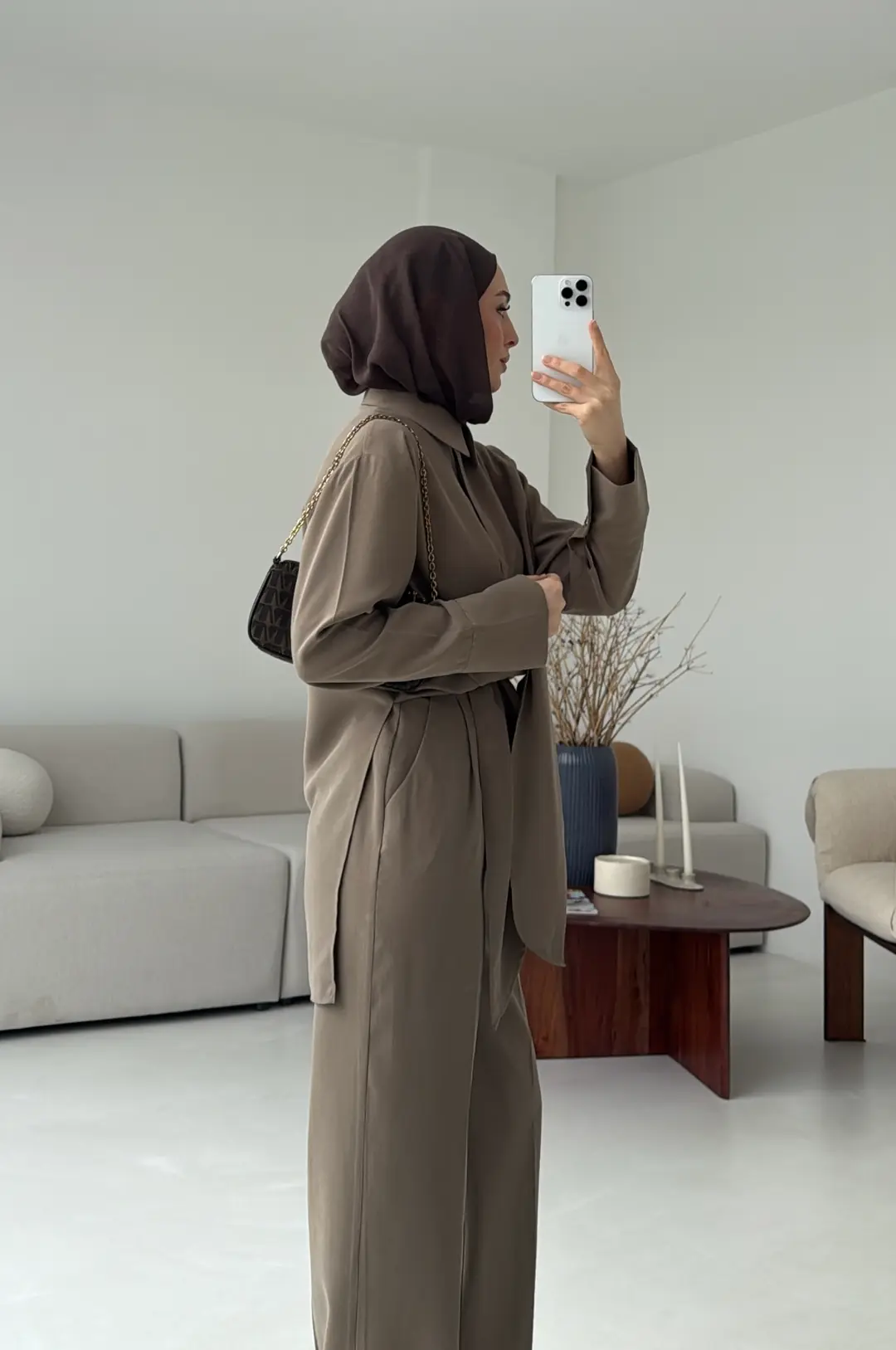 Bağlamalı Bluz Takım Haki - Görsel 3