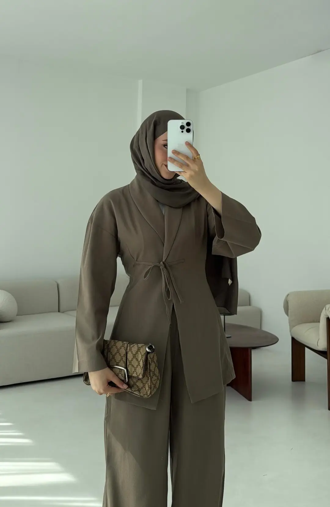 Beliza Viskon Takım Vizon - Görsel 2