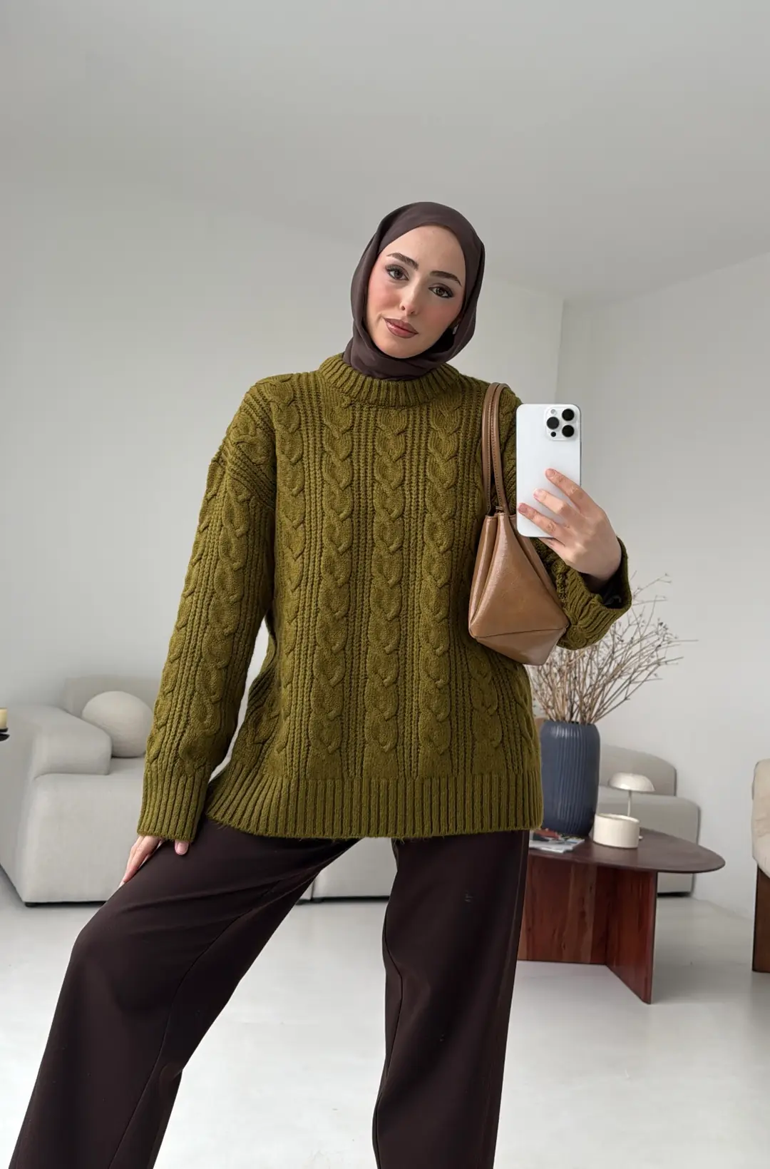 Biso Kazak Olive - Görsel 5