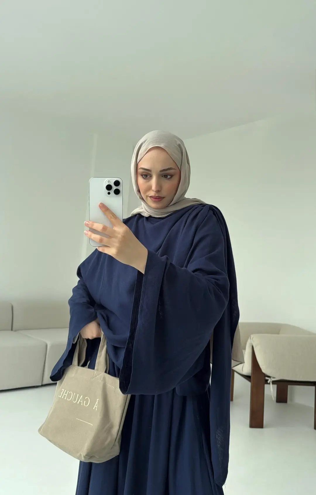 Bohem Etekli Takım Lacivert - Görsel 8