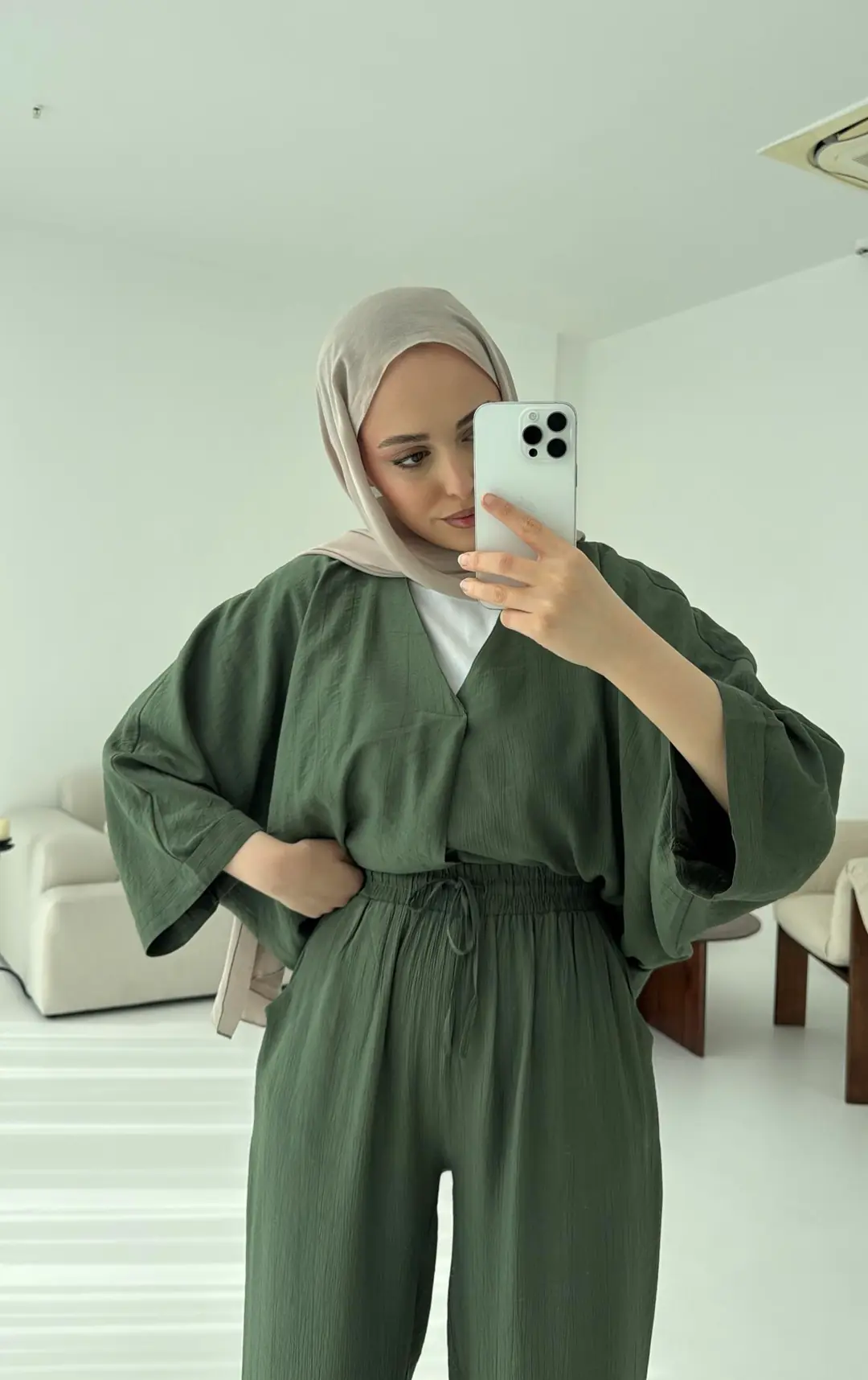 Bohem Takım Yeşil - Görsel 2