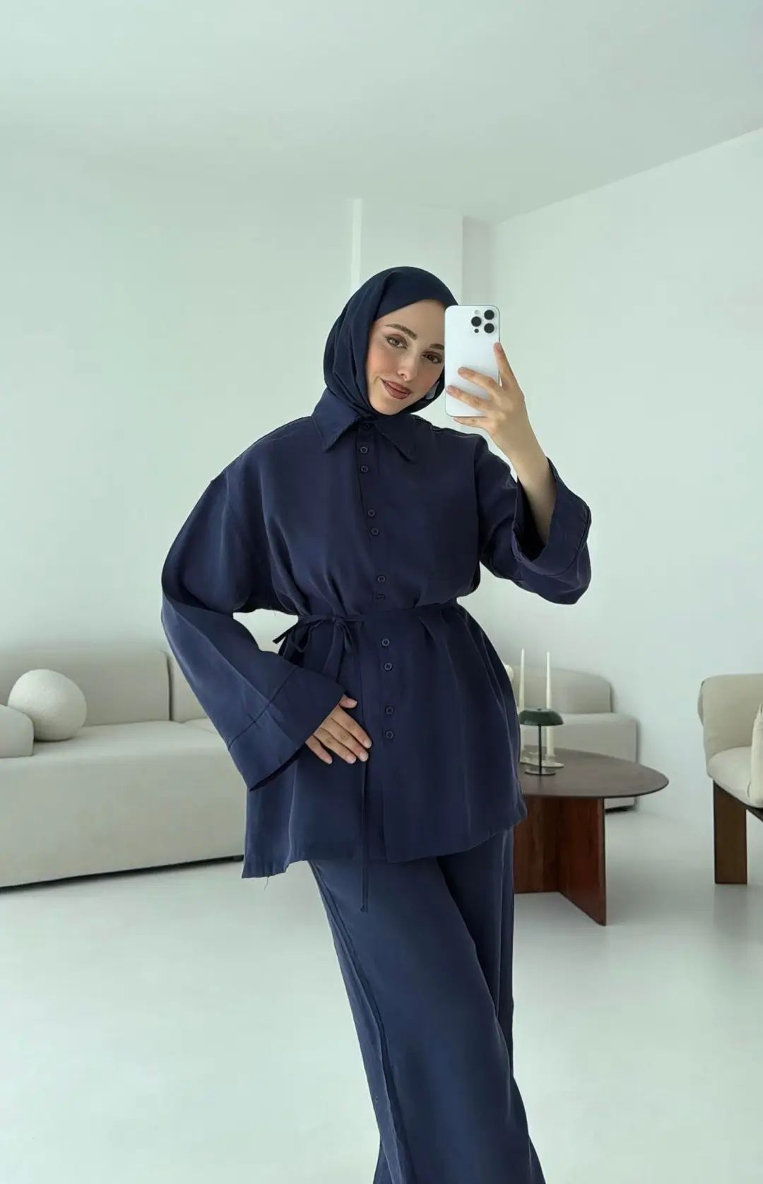 Bonita Takım Lacivert - Görsel 3