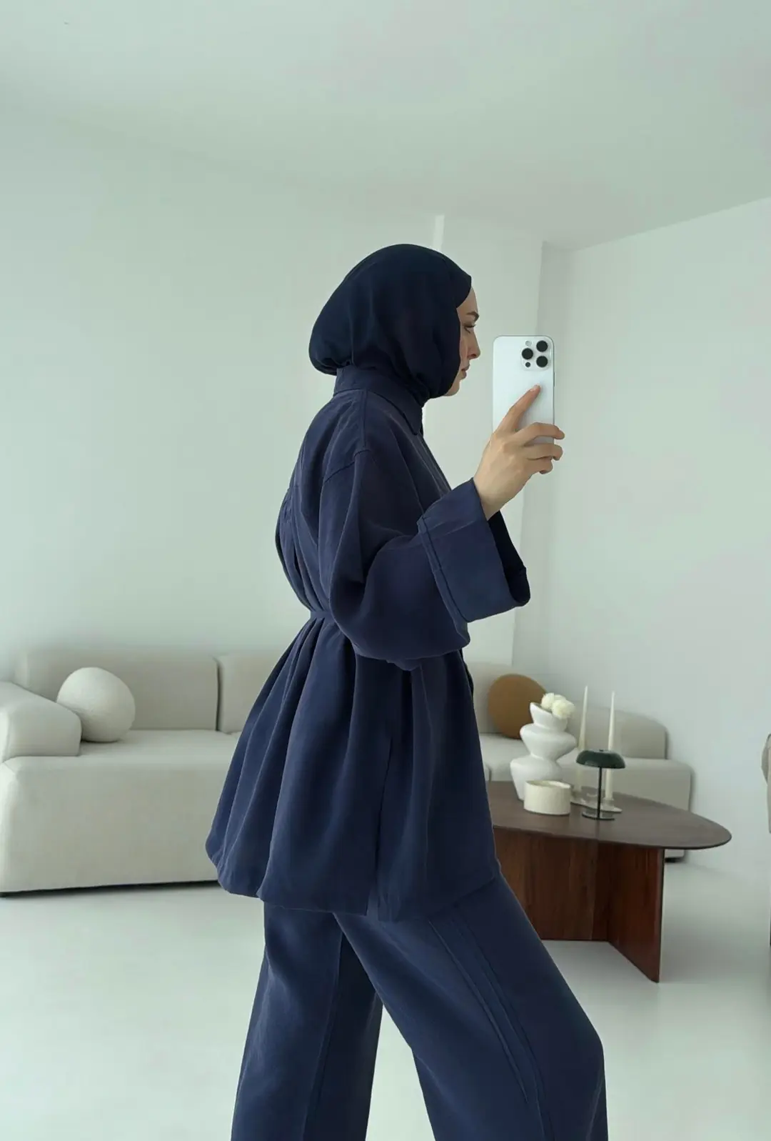 Bonita Takım Lacivert - Görsel 4