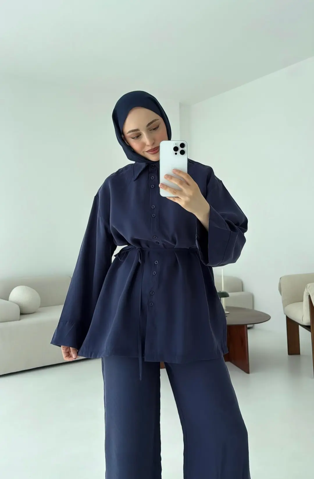 Bonita Takım Lacivert - Görsel 5