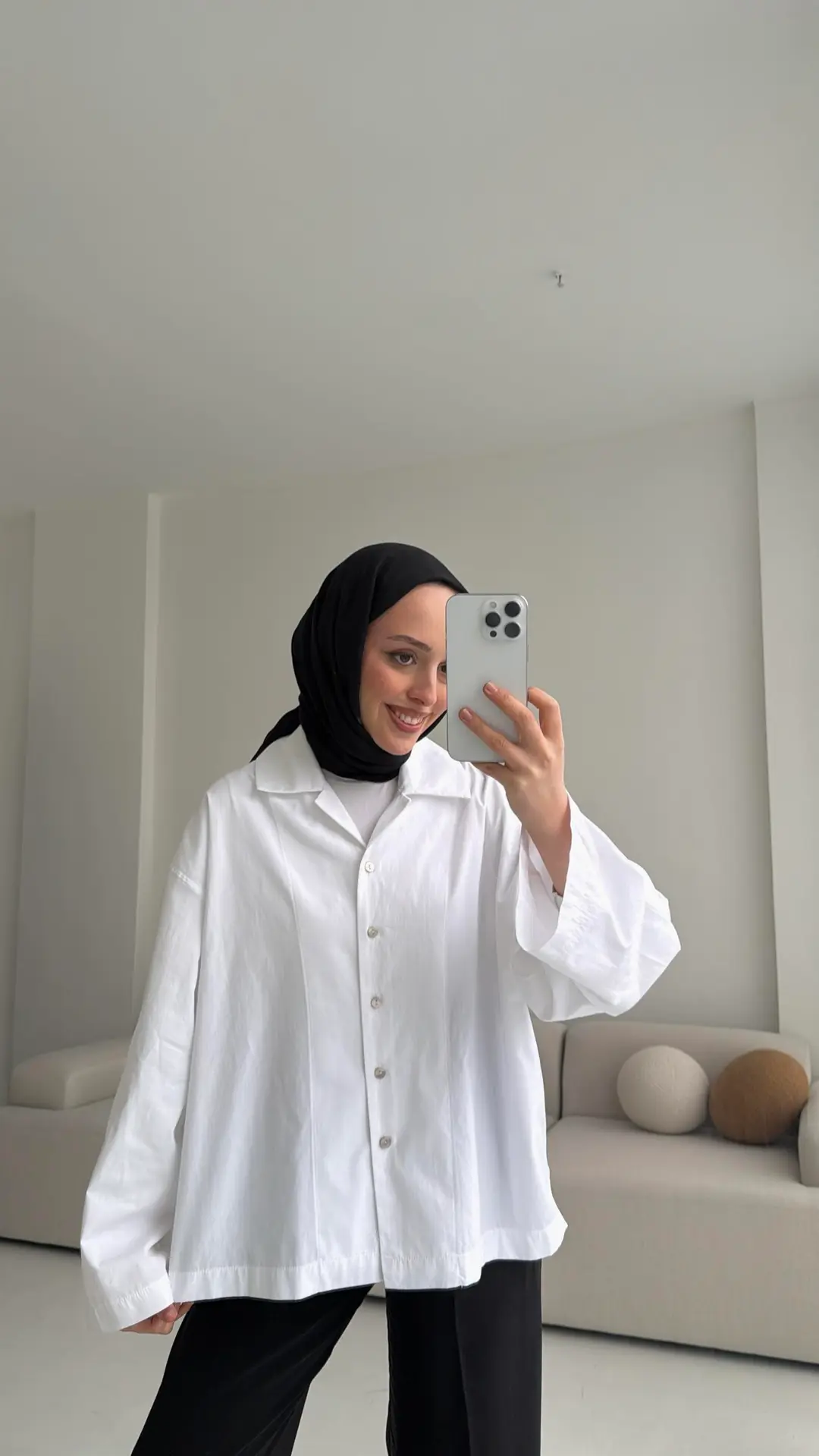 Boxfıt Beyaz Gömlek