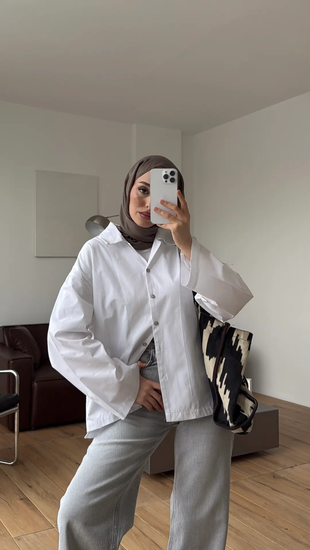 Boxfıt Gömlek Beyaz - Görsel 3