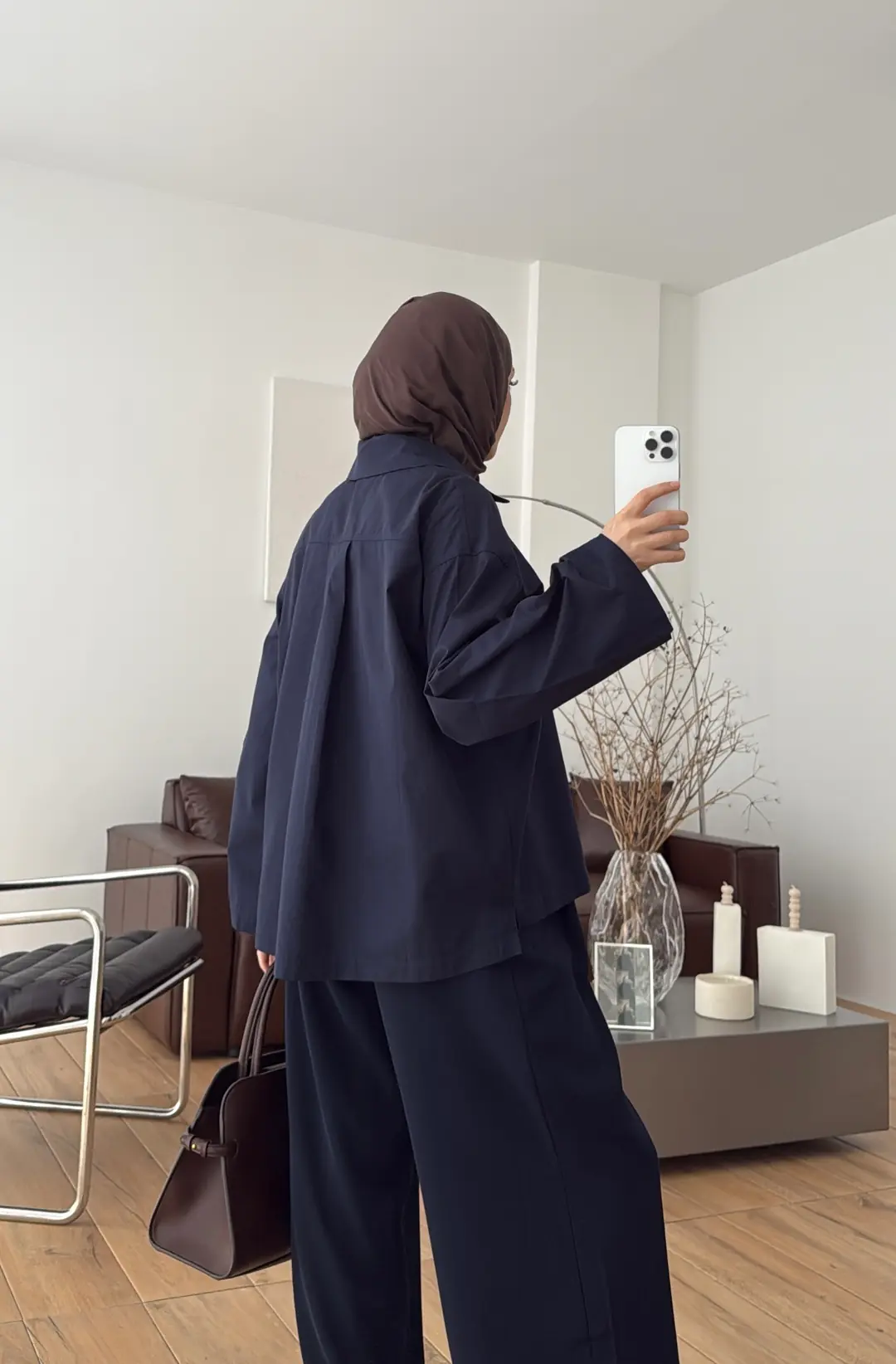 Boxfıt Gömlek Lacivert - Görsel 3