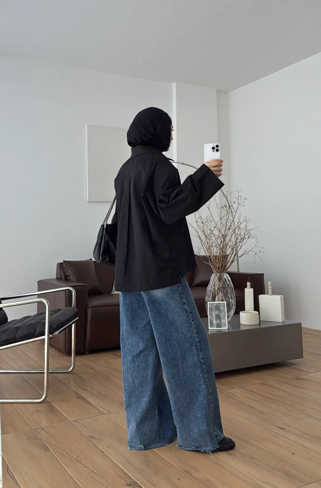 Boxfıt Gömlek Siyah - Görsel 6