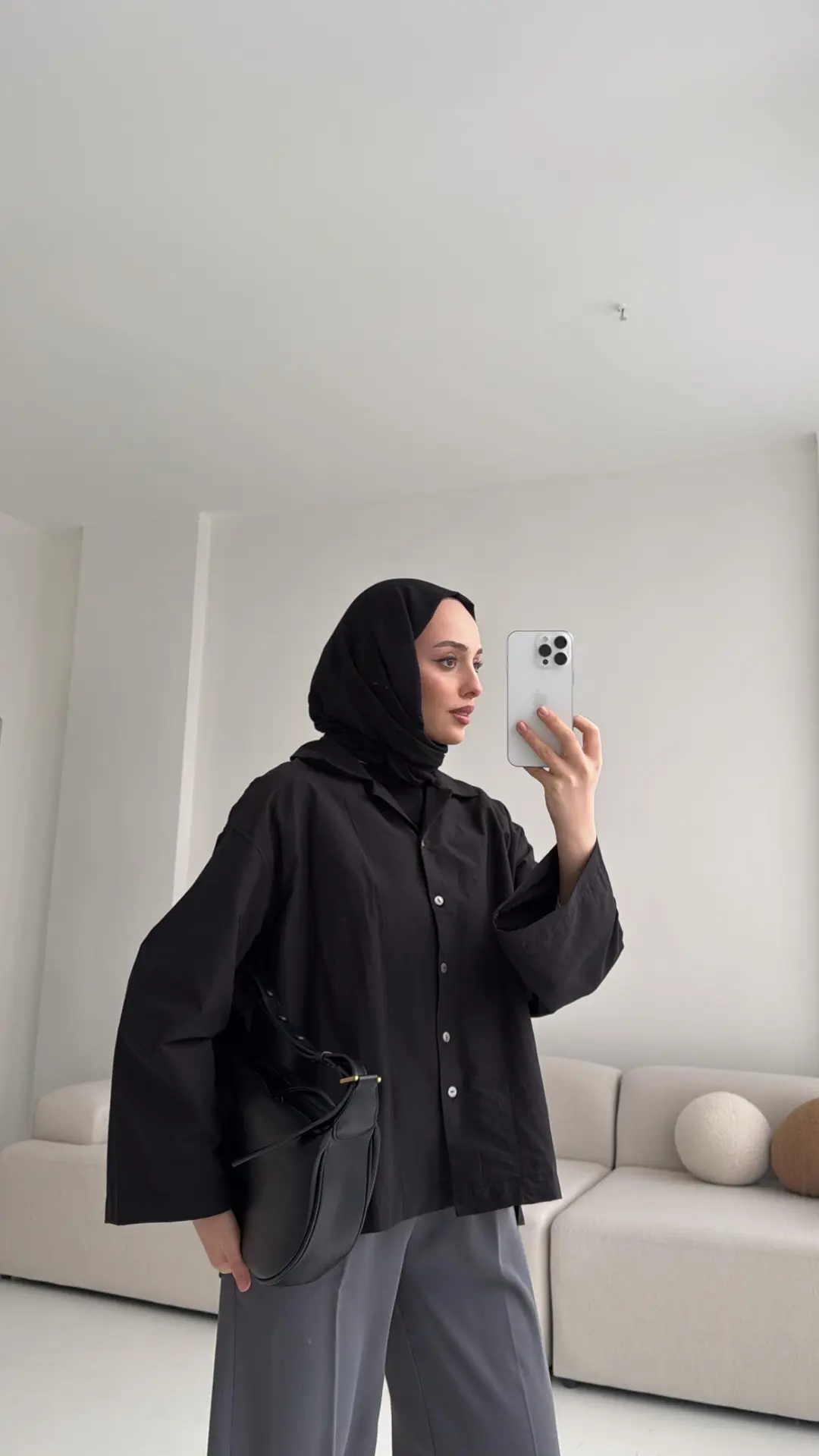 Boxfıt Siyah Gömlek