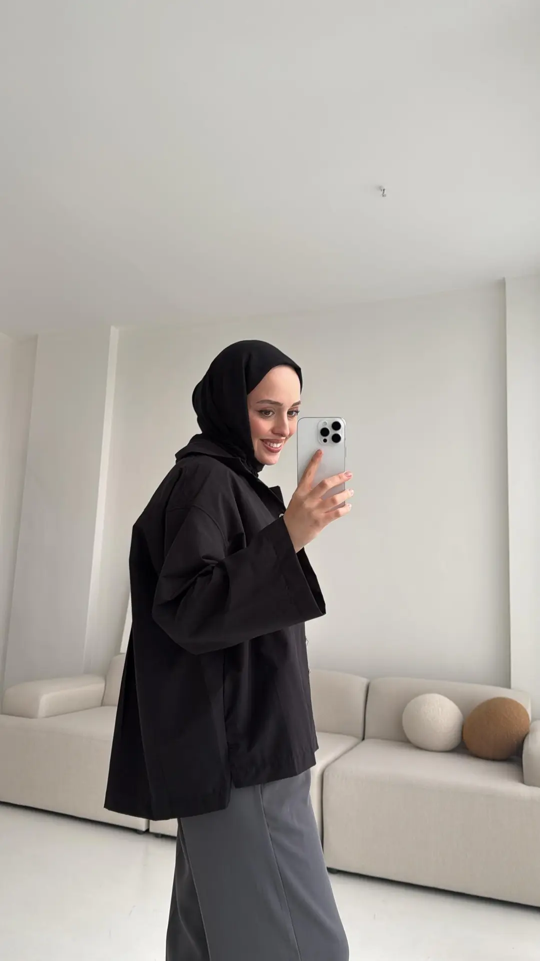 Boxfıt Siyah Gömlek - Görsel 3