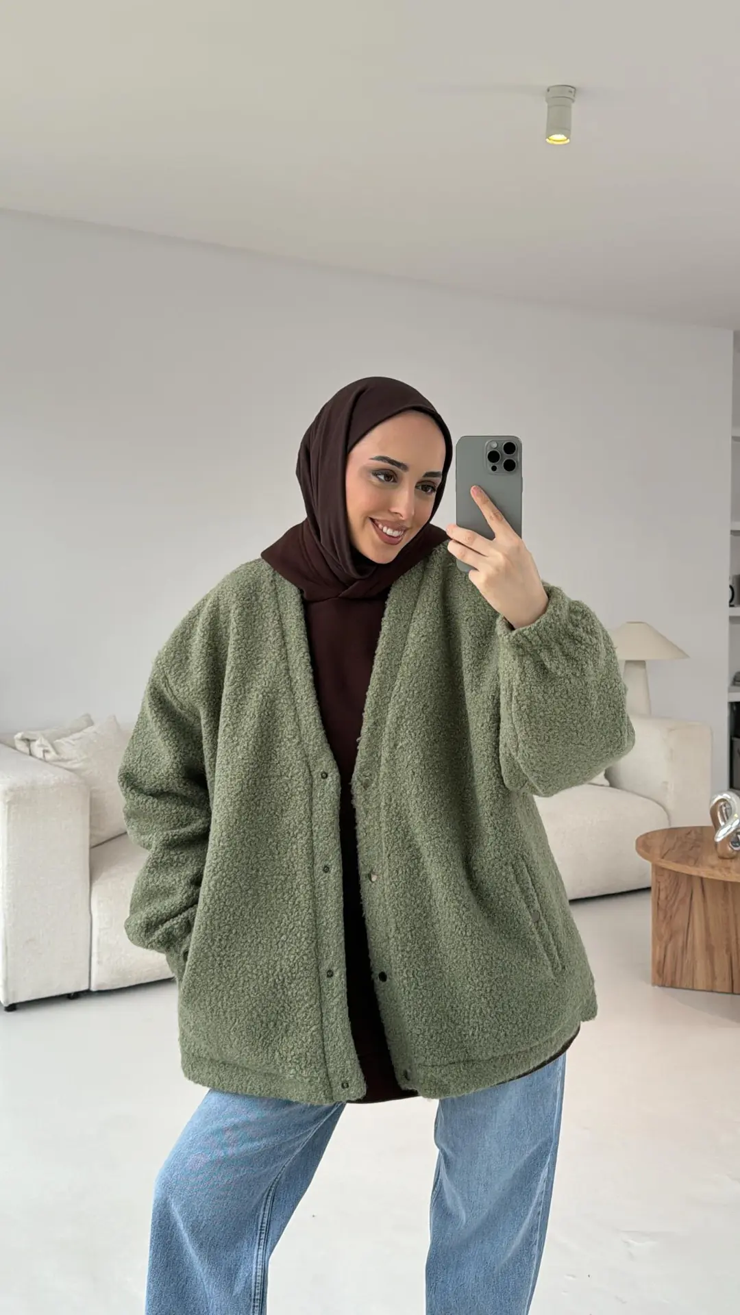 Buklet Oversize Bomber Ceket