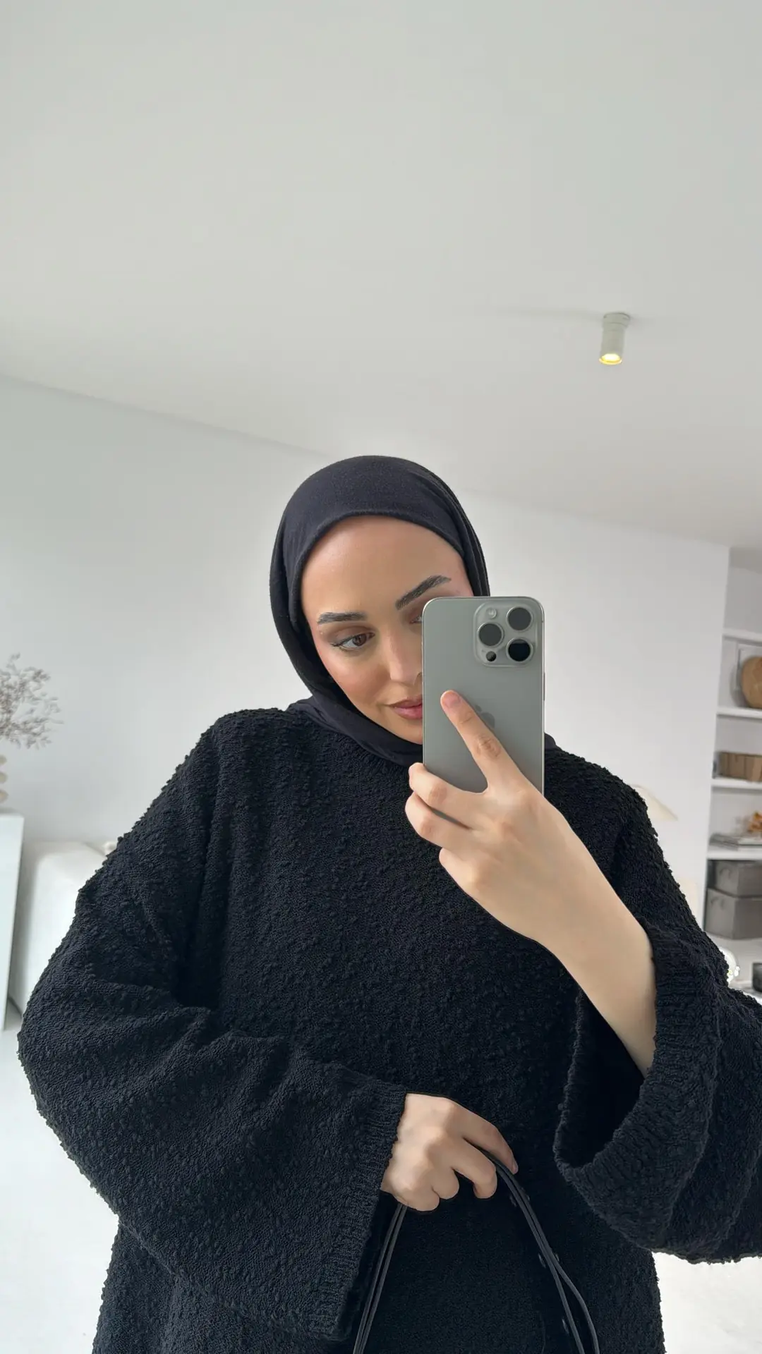 Bürümcüklü Kazak Siyah - Görsel 2