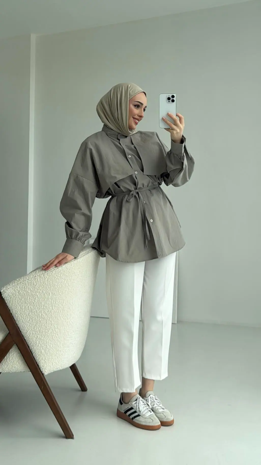 Çağla Bağlamalı Gömlek