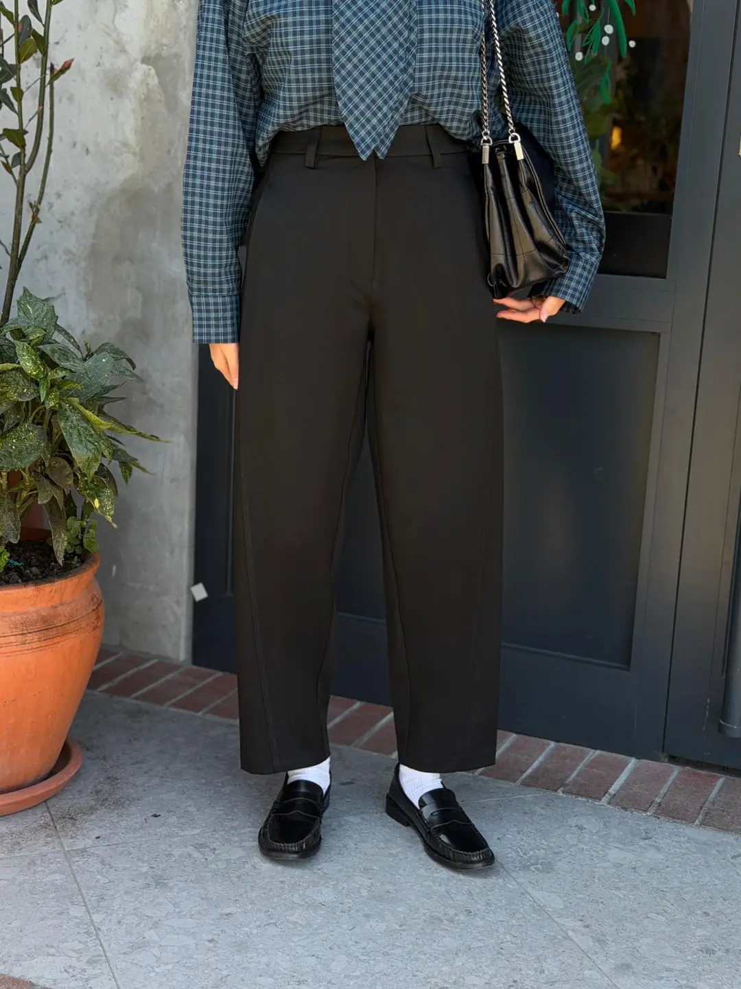 Carrot Kumaş Pantolon Siyah - Görsel 2