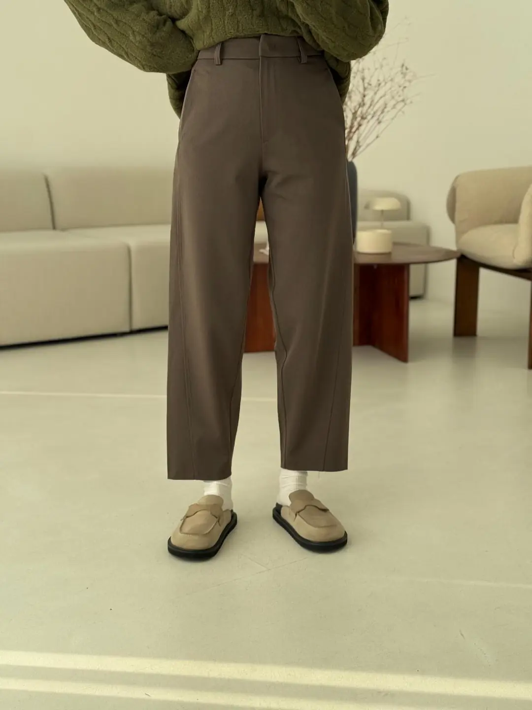 Carrot Kumaş Pantolon Vizon - Görsel 2