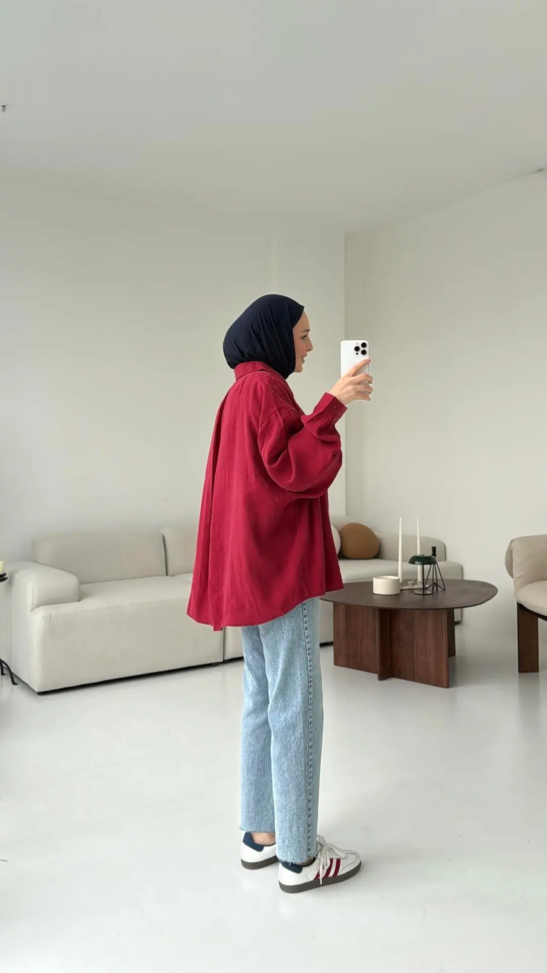 Cepli Oversize Gömlek - Görsel 2