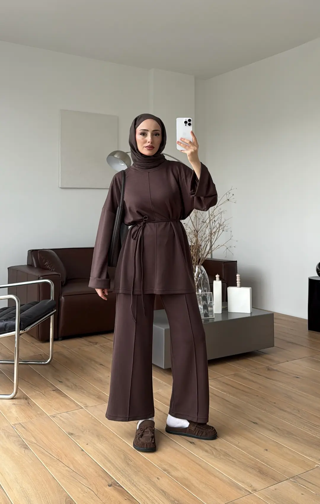 Cimalı Oysho Takım Kahve