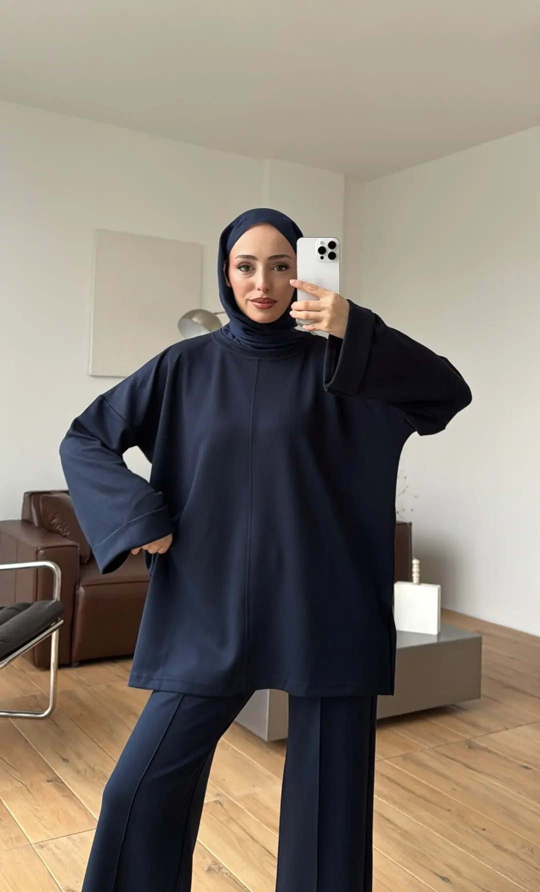 Cimalı Oysho Takım Lacivert - Görsel 4