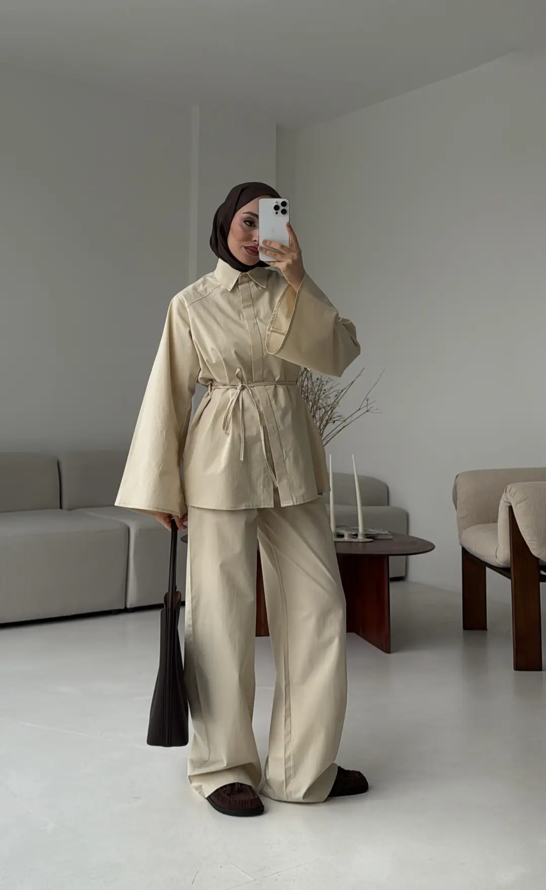 Cotton Takım Krem - Görsel 7