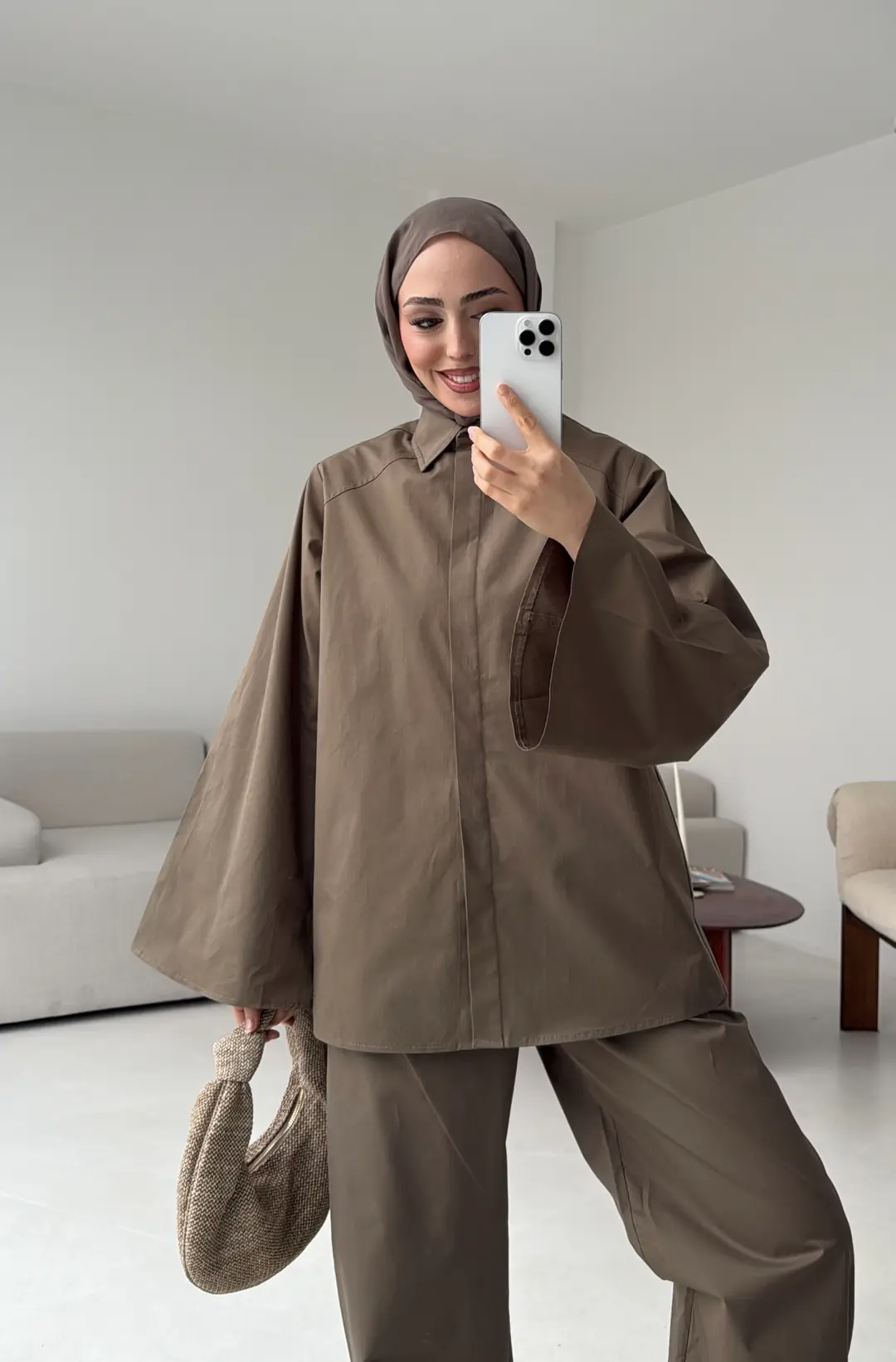 Cotton Takım Vizon - Görsel 2