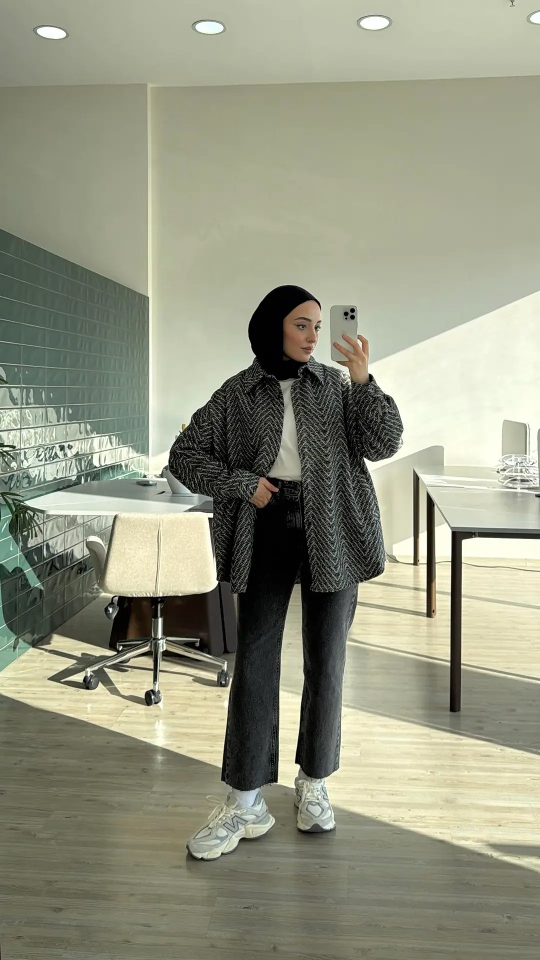 Desenli Ceket/Gömlek - Görsel 5