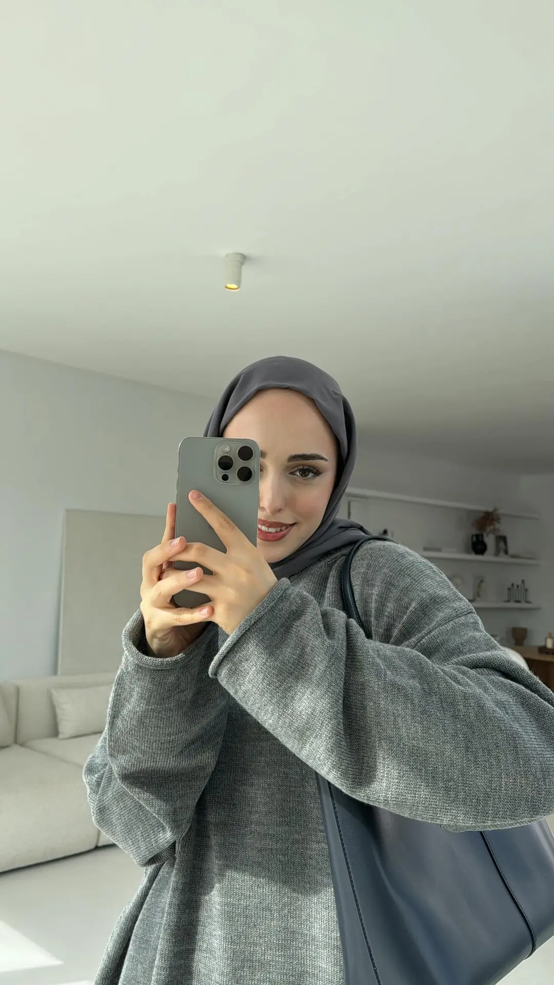 Dikişsiz Premium Triko Antarasit - Görsel 4