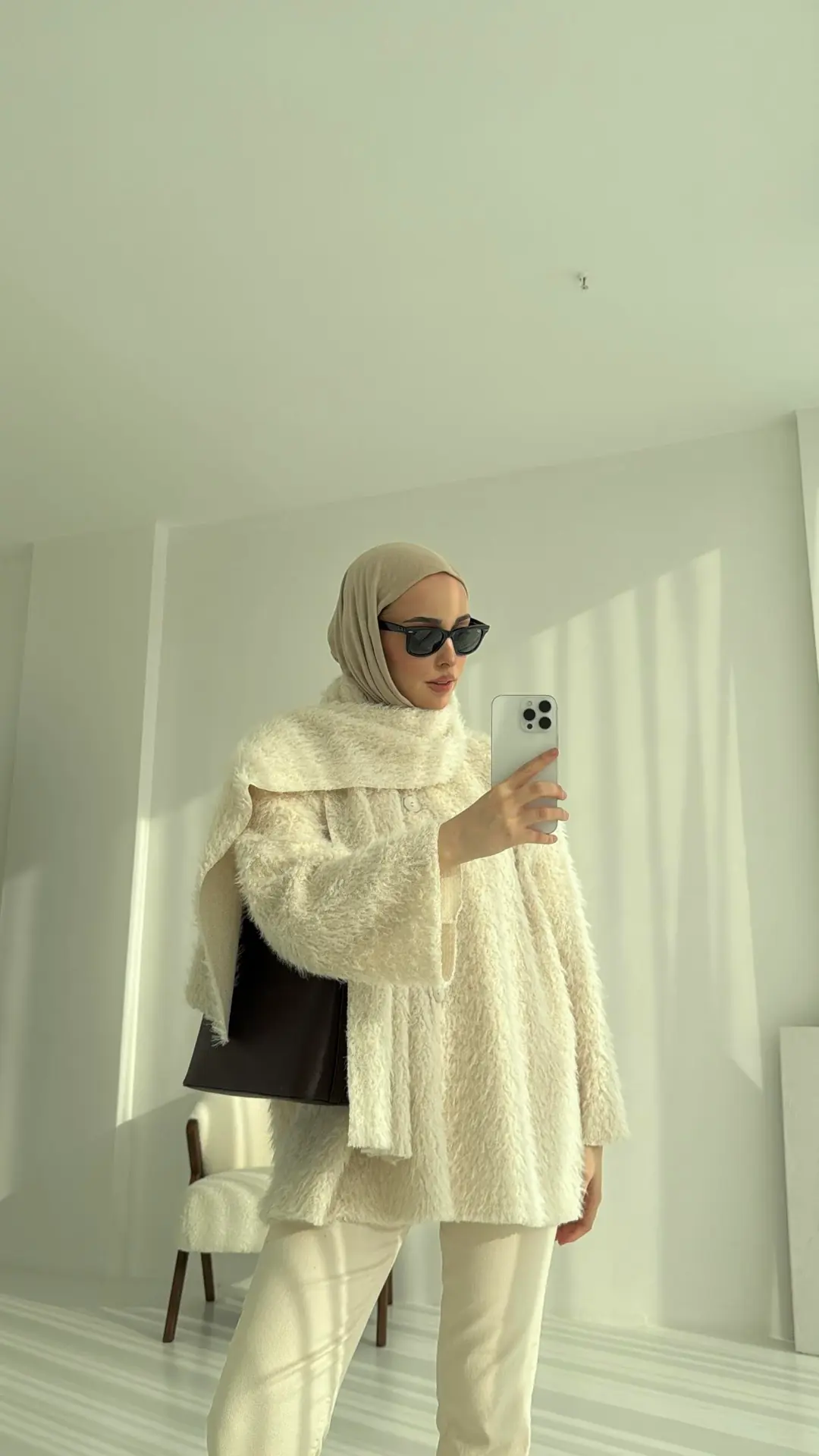 Düğmeli Atkı Detay Ceket - Görsel 3