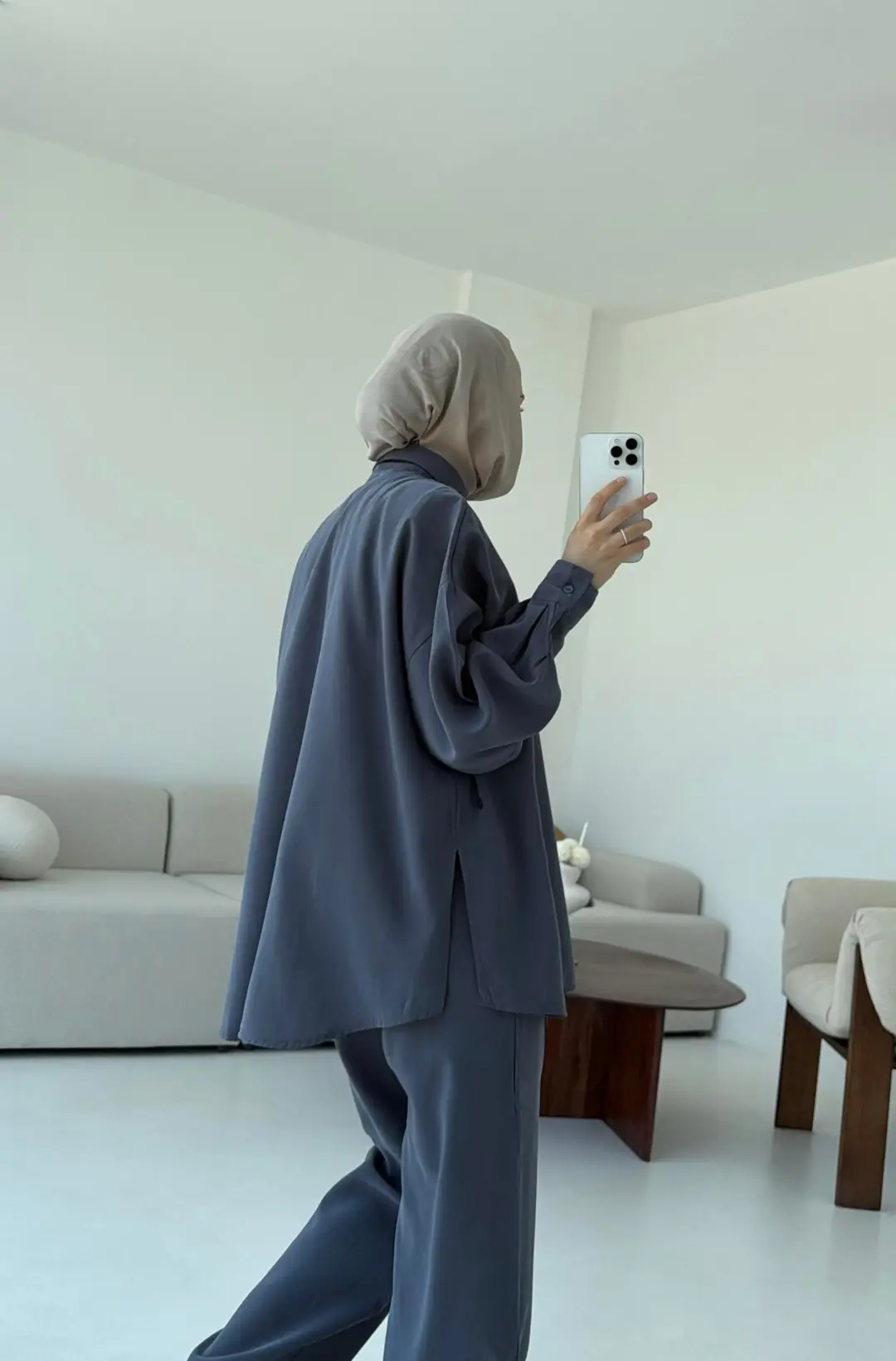 Eliza Takım Gri - Görsel 4