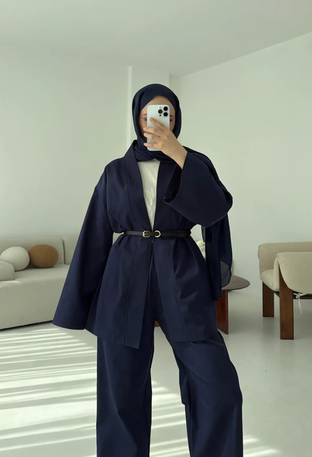 Gabardin Takım Lacivert - Görsel 2