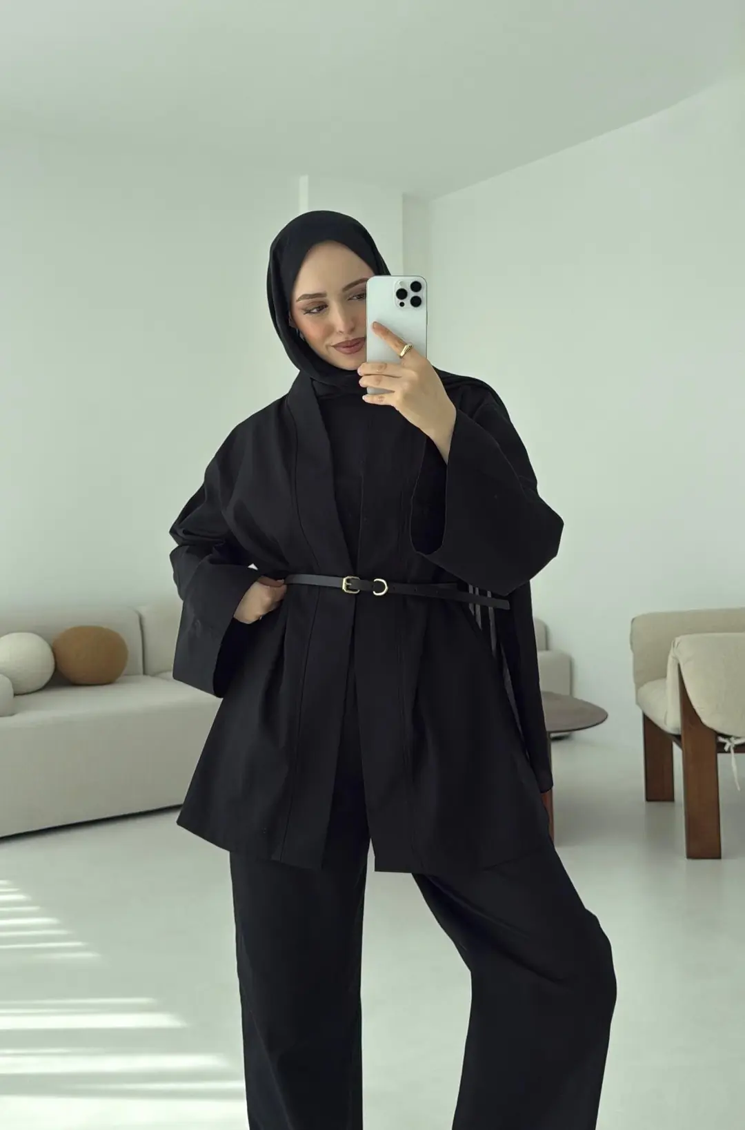 Gabardin Takım Siyah - Görsel 4