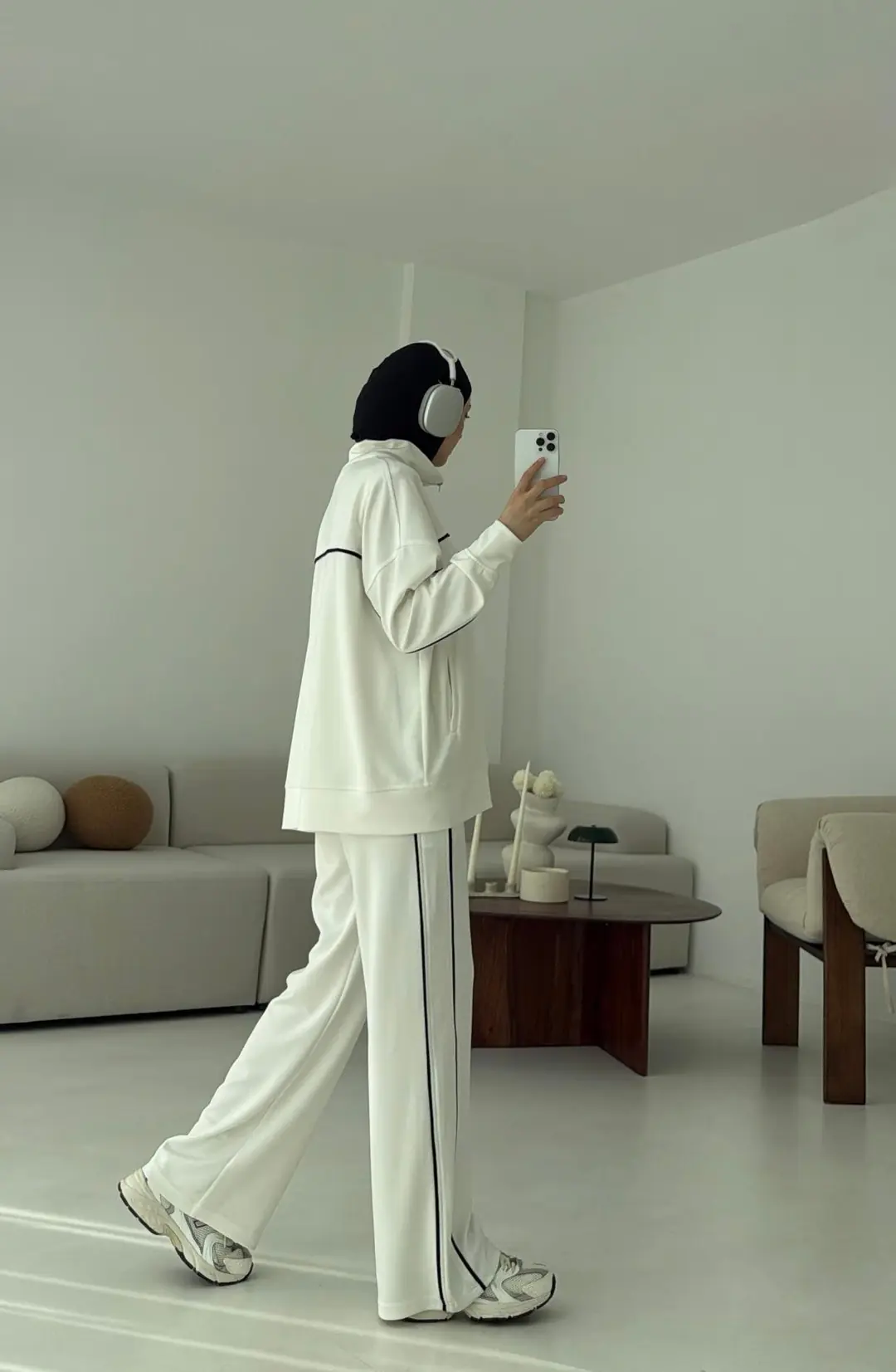 Garnili Oysho Takım Beyaz - Görsel 6