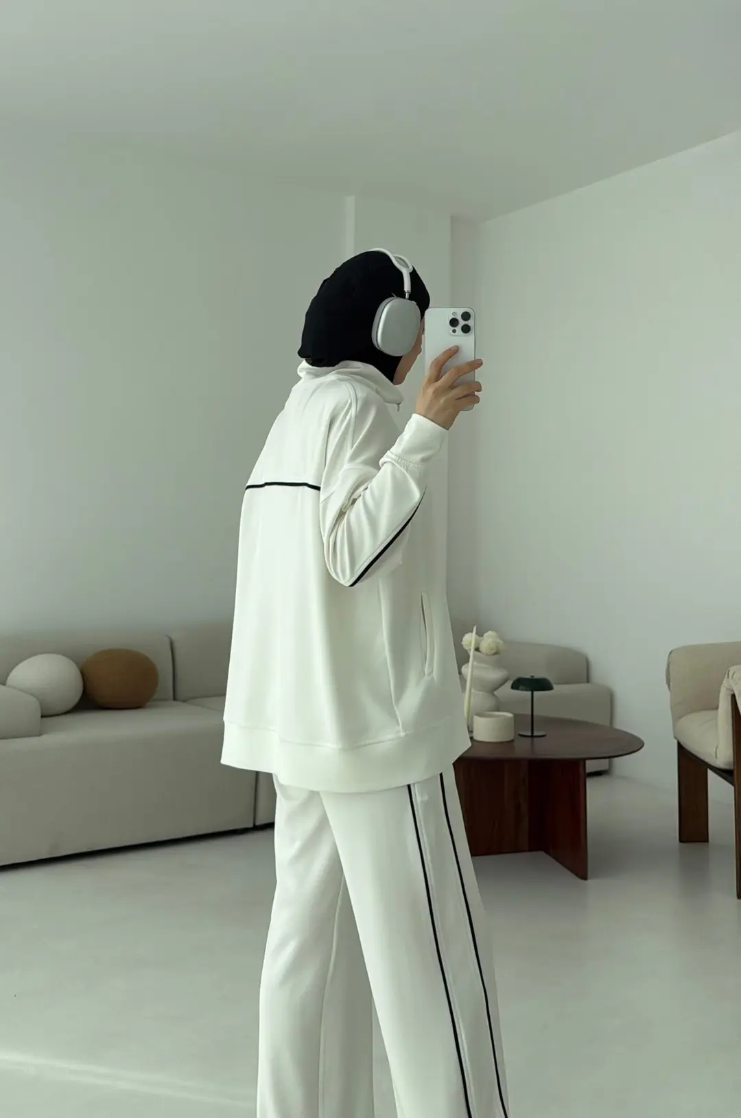 Garnili Oysho Takım Beyaz - Görsel 7