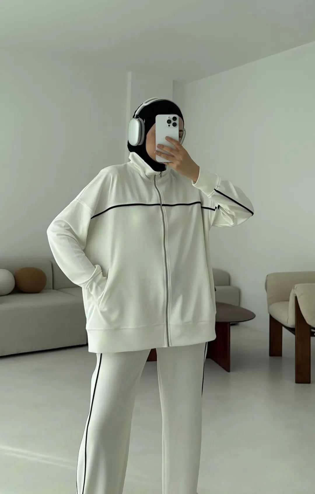 Garnili Oysho Takım Beyaz - Görsel 8