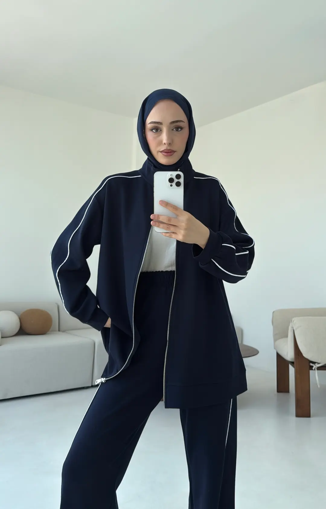 Garnili Oysho Takım Lacivert - Görsel 5