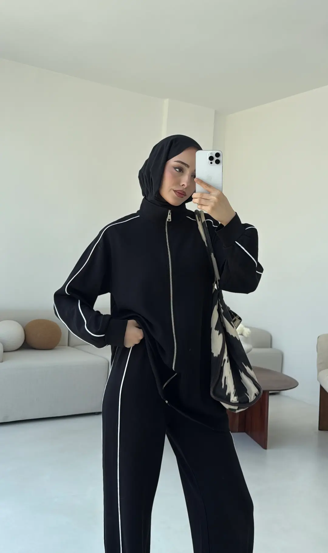 Garnili Oysho Takım Siyah - Görsel 3