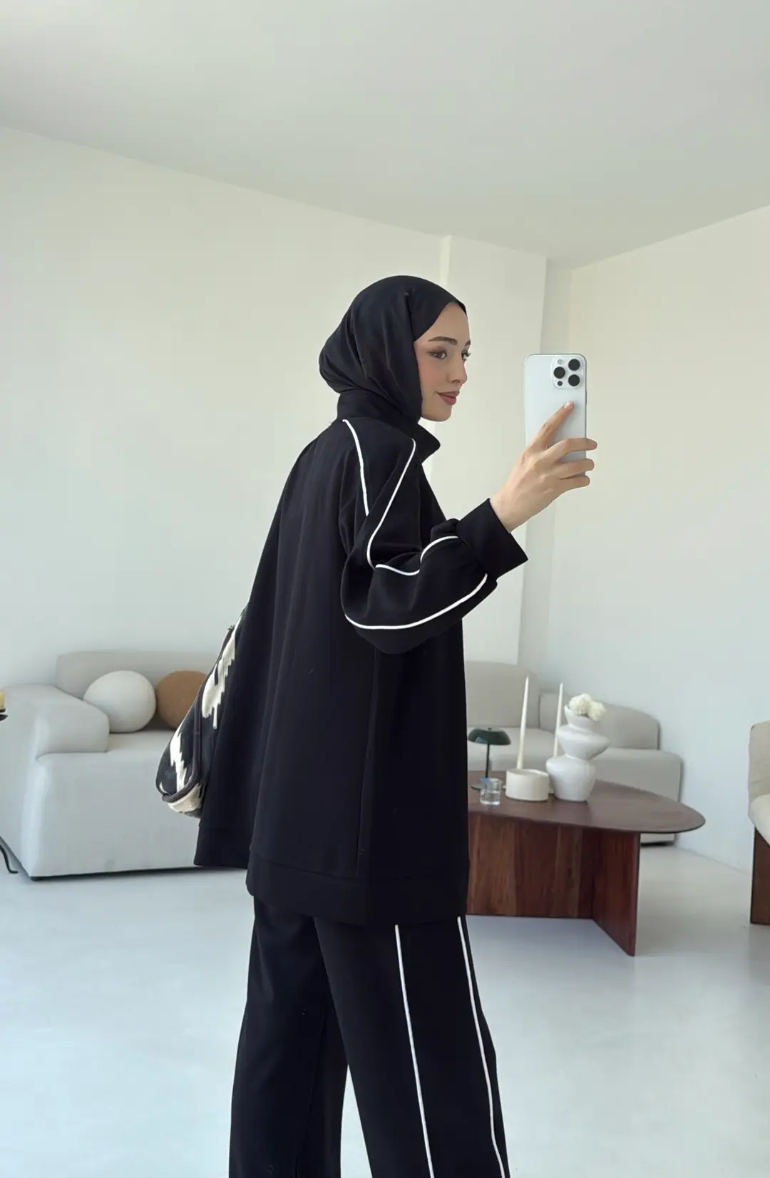 Garnili Oysho Takım Siyah - Görsel 6