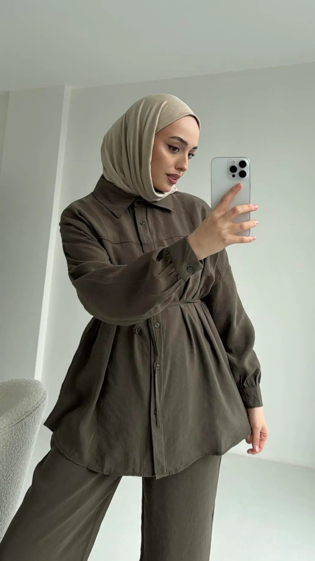 Gömlek Takım Haki - Görsel 2