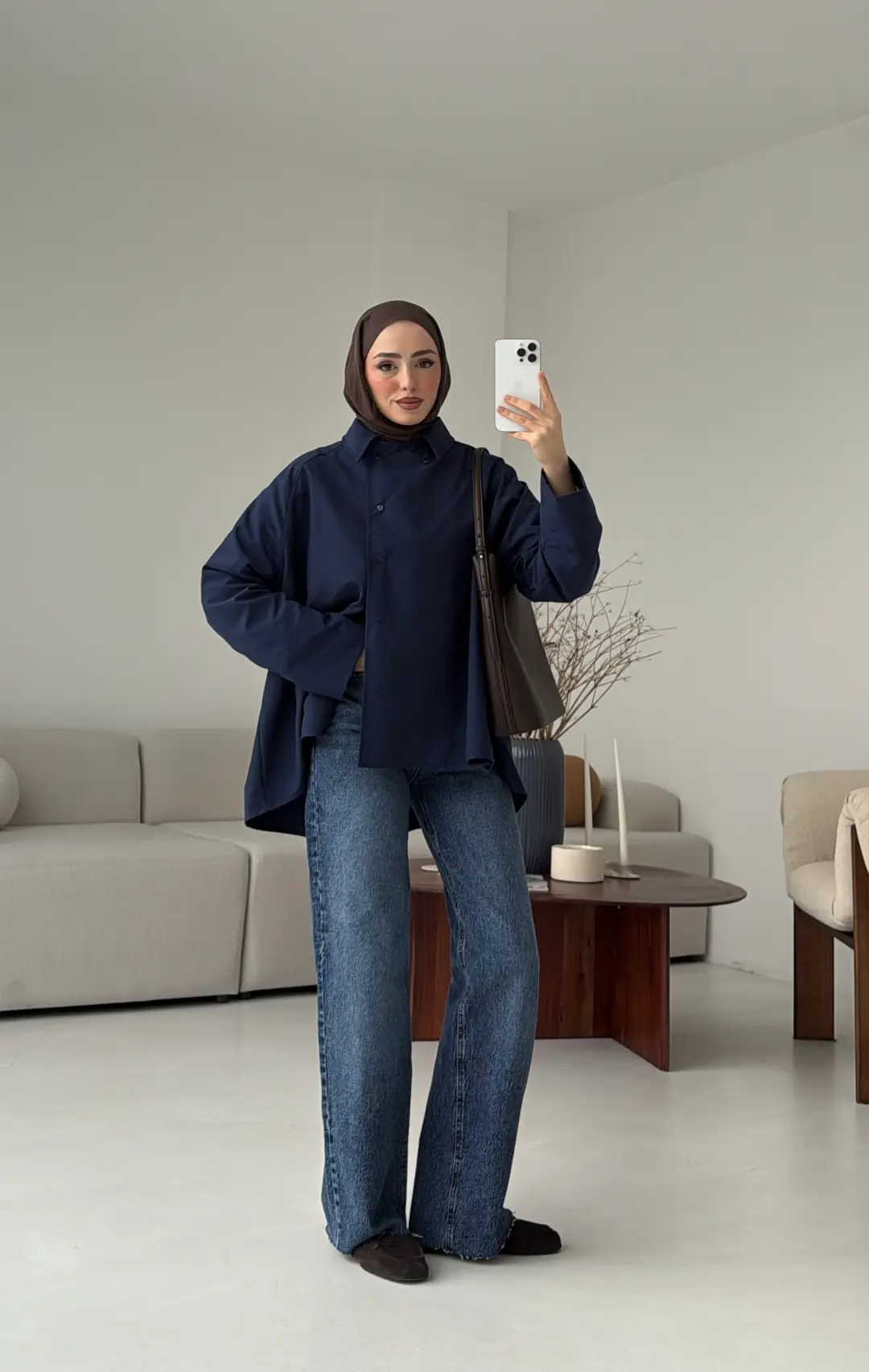 Gömlek/Trenç Lacivert - Görsel 5