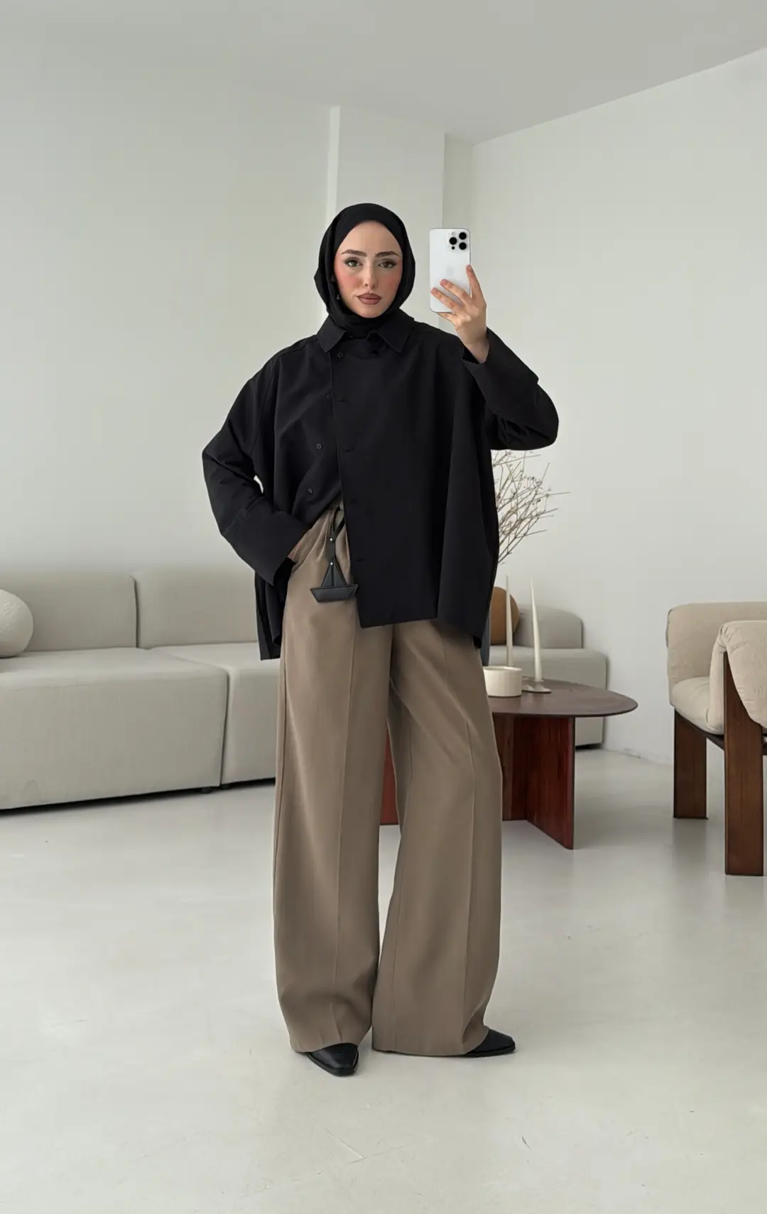 Gömlek/Trenç Siyah - Görsel 5