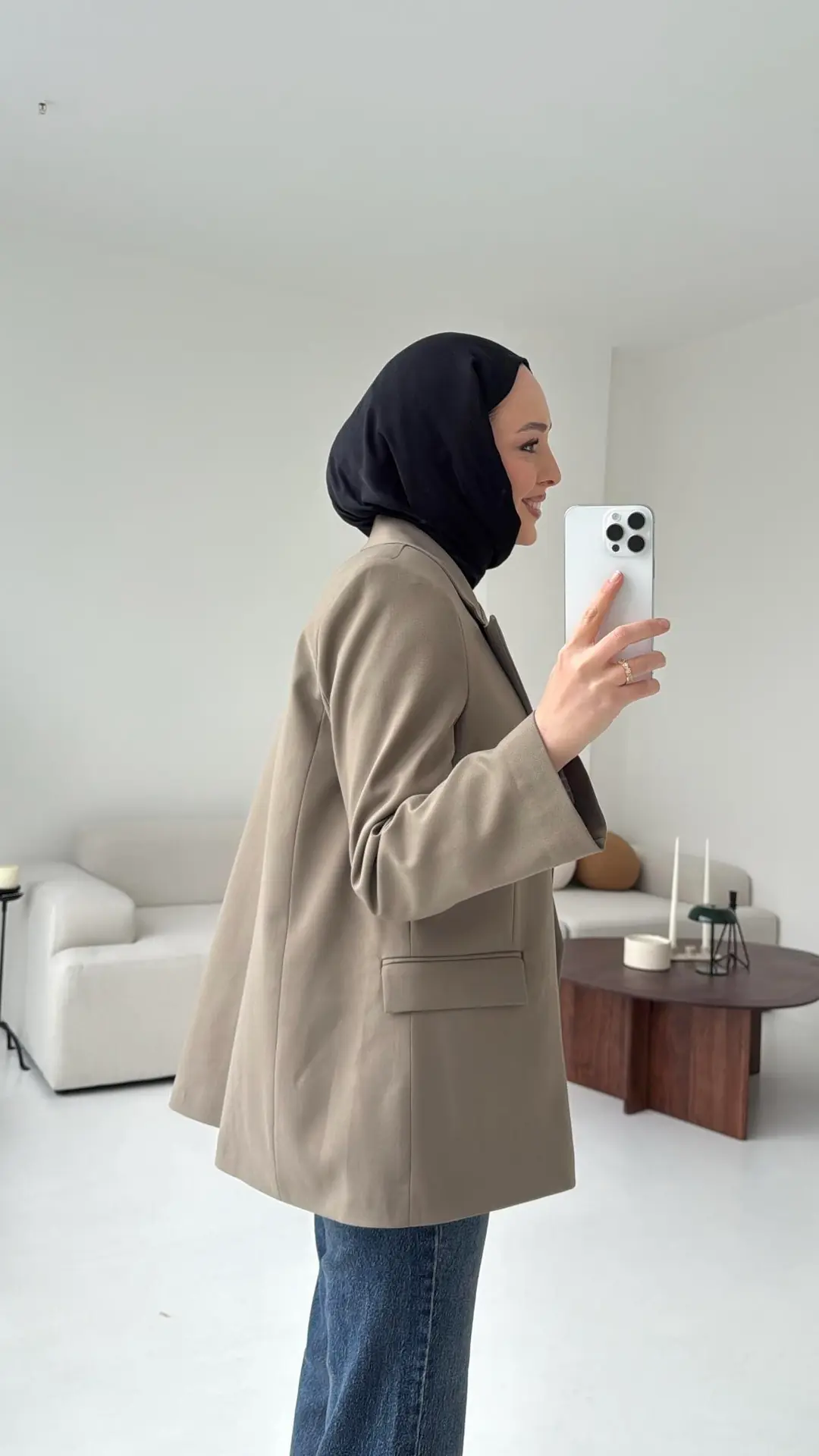 Haki Blazer Ceket - Görsel 4