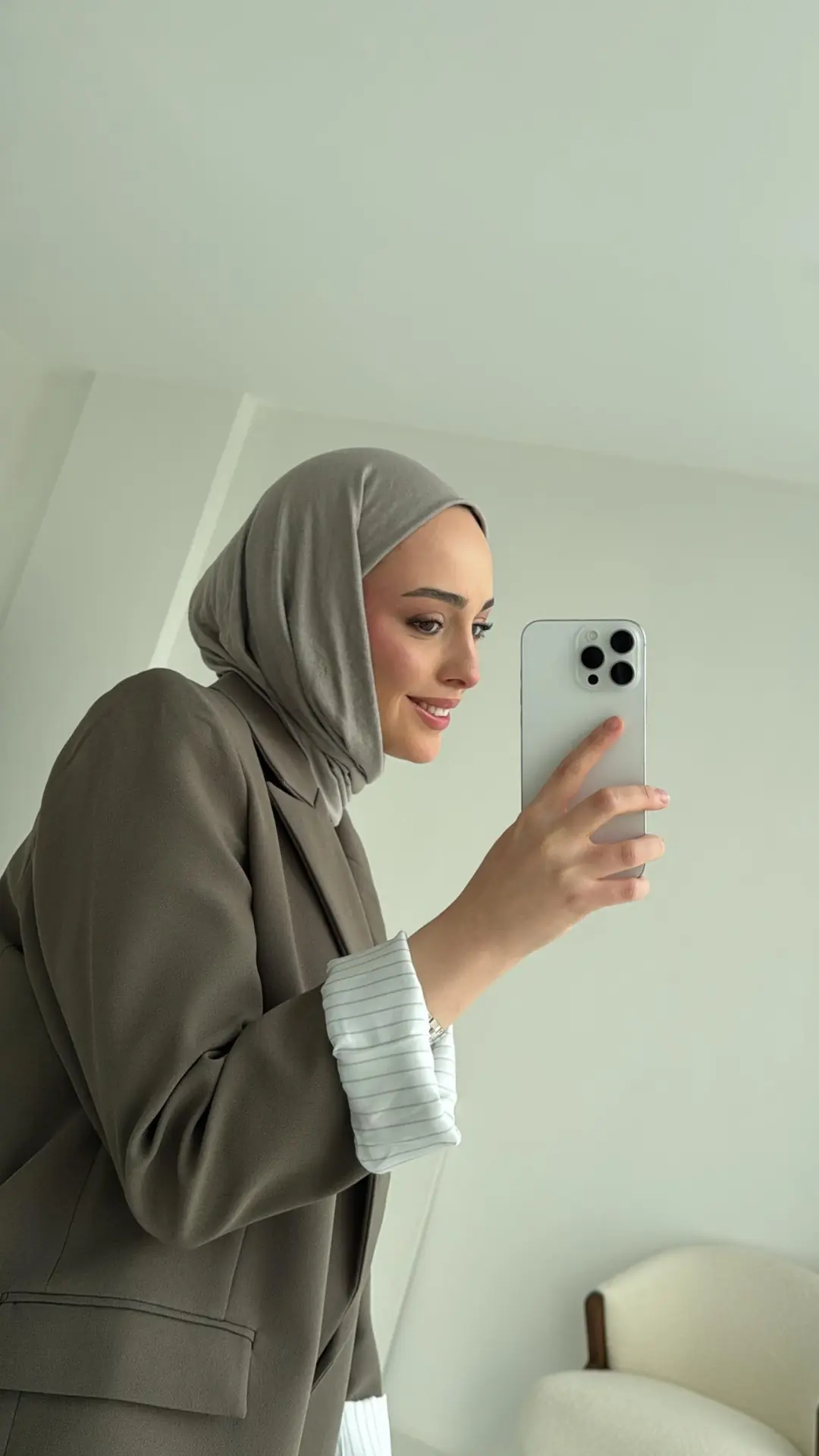 Haki Ceketli Takım - Görsel 5