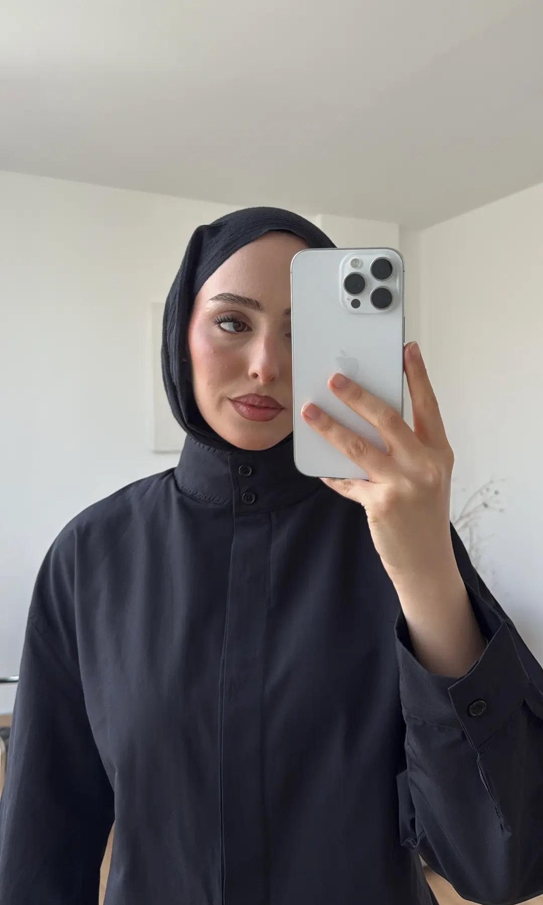 Hakim Yaka Gömlek Siyah - Görsel 9