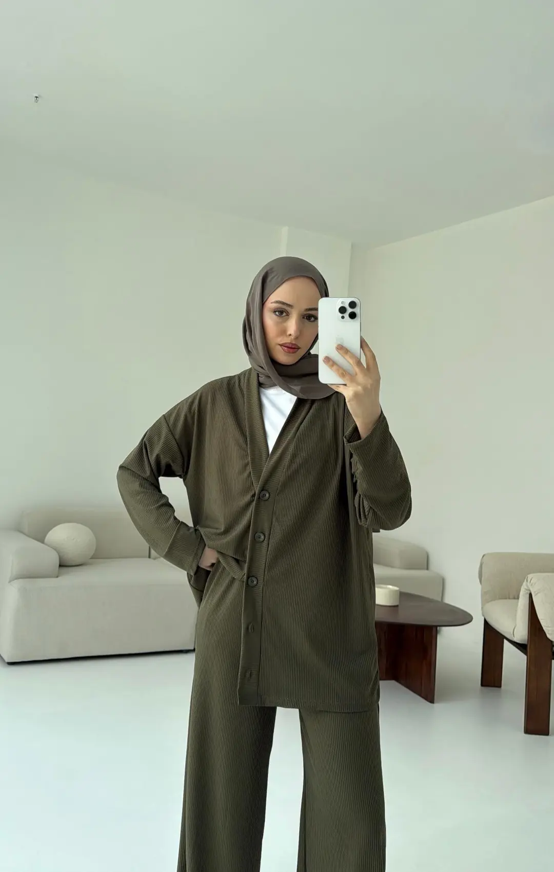 Hırkalı Takım Haki - Görsel 4