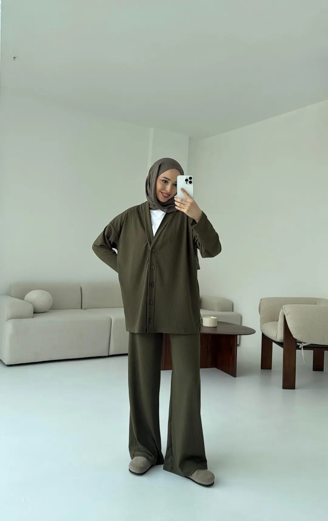 Hırkalı Takım Haki - Görsel 5