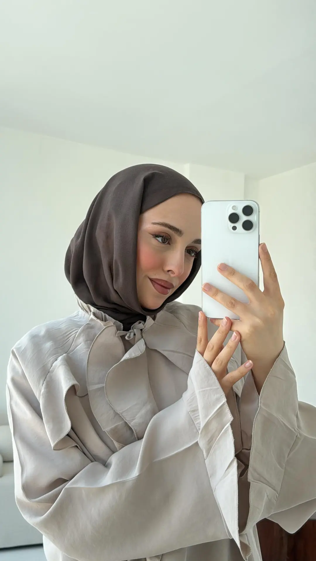 İspanyol Tencel Takım Bej - Görsel 6