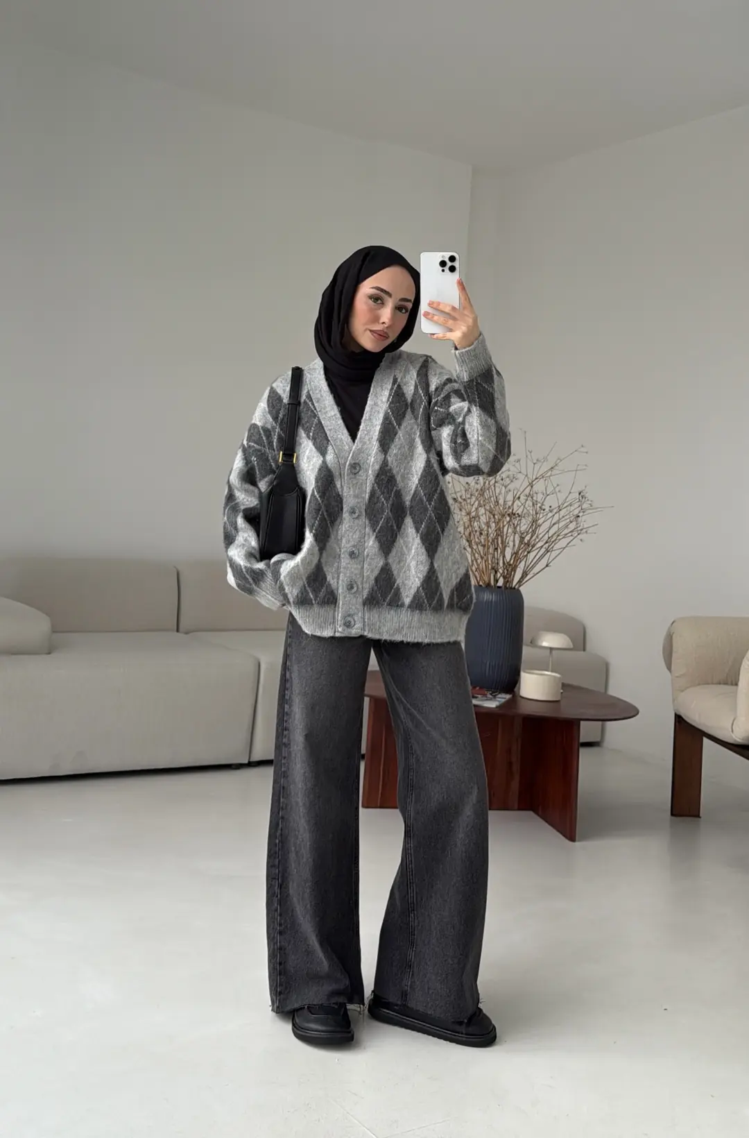 Kalın HIrka Antrasit/Gri - Görsel 5