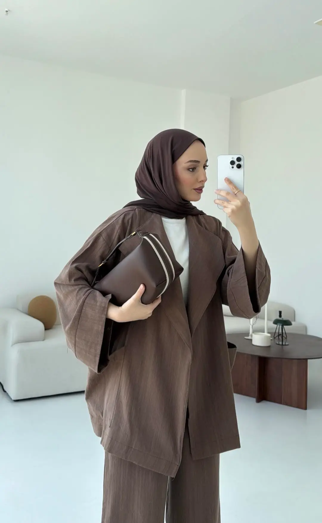 Keten Ceketli Takım - Görsel 4