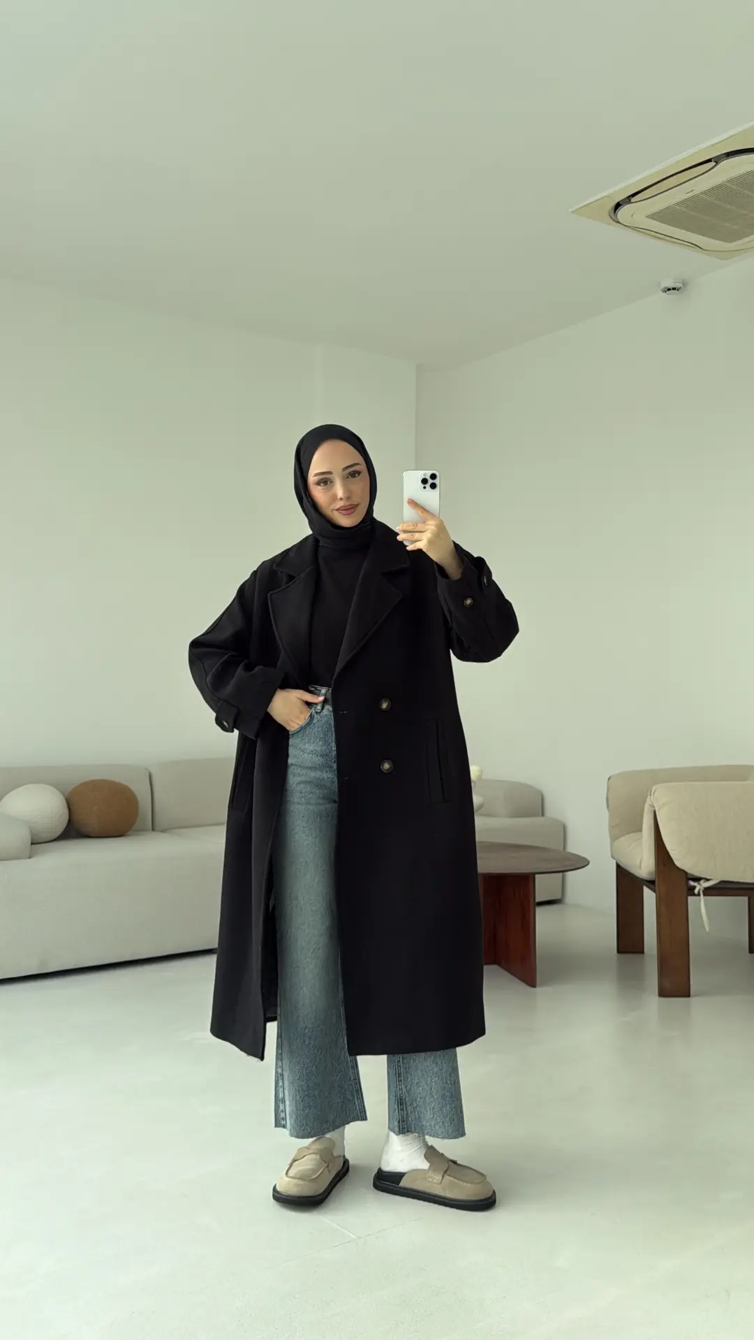 Kruvaze Kaban Siyah - Görsel 6