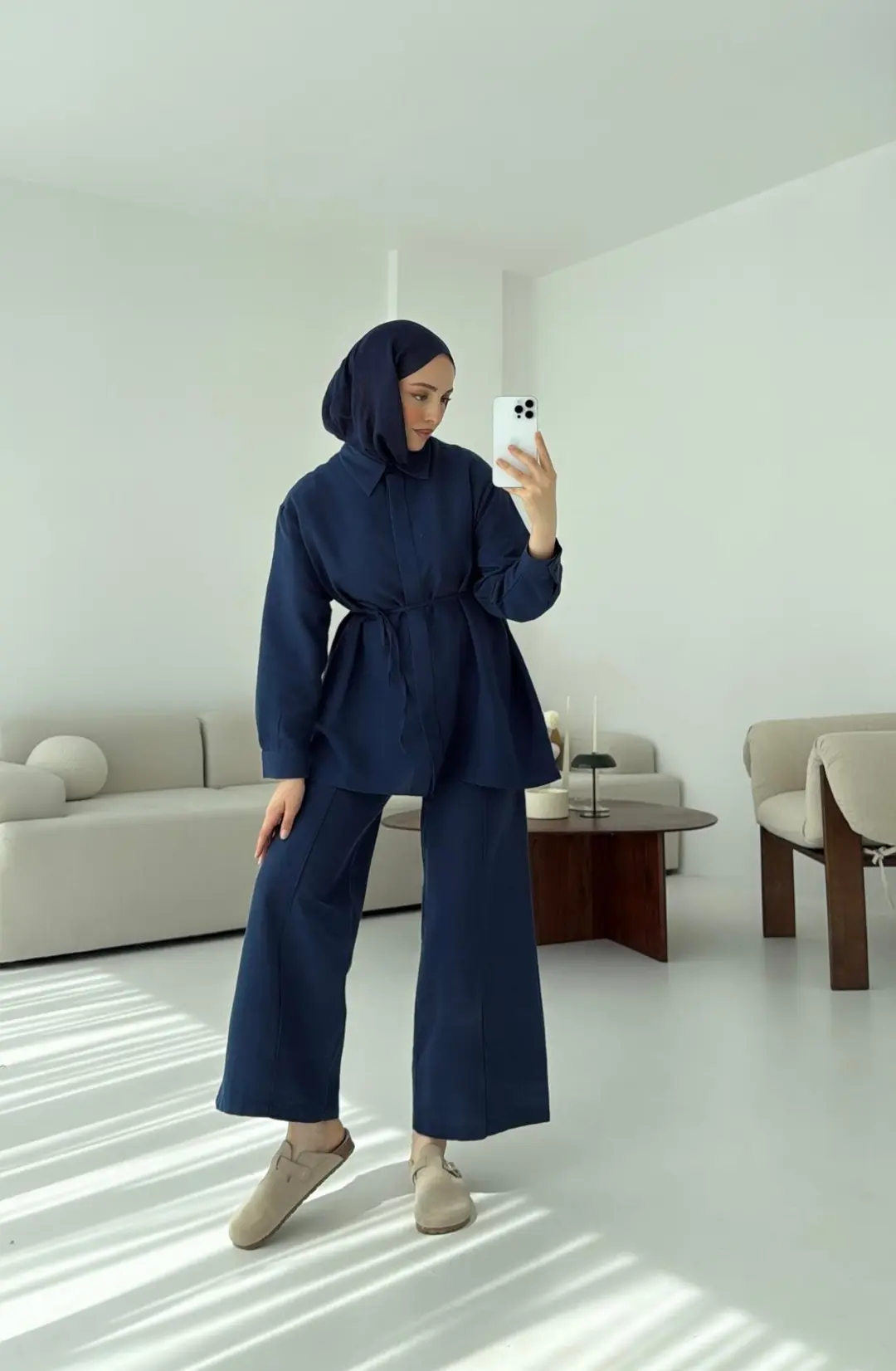 Lacivert Patlı Takım